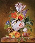 unknow artist Floral, beautiful classical still life of flowers 015 France oil painting artist